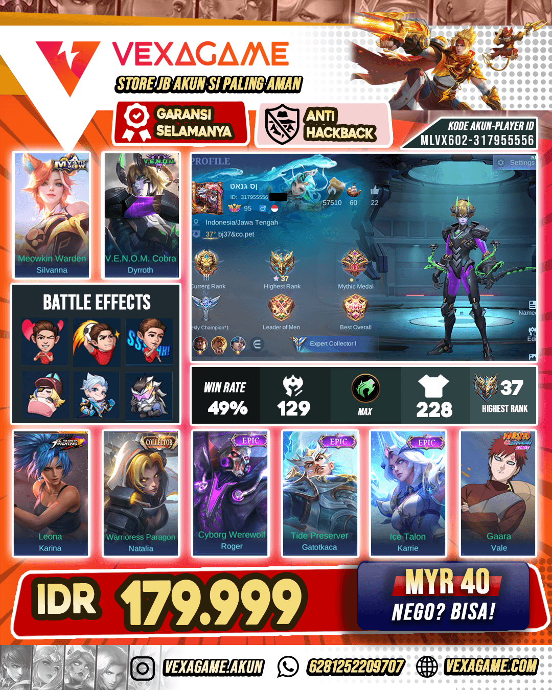 Skin 228 | Hero & EMblem MAX