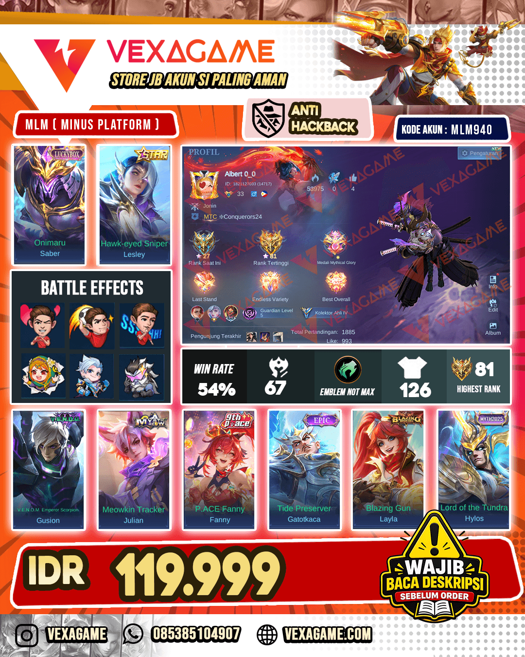 Saber Luckybox | Lesley Annual star