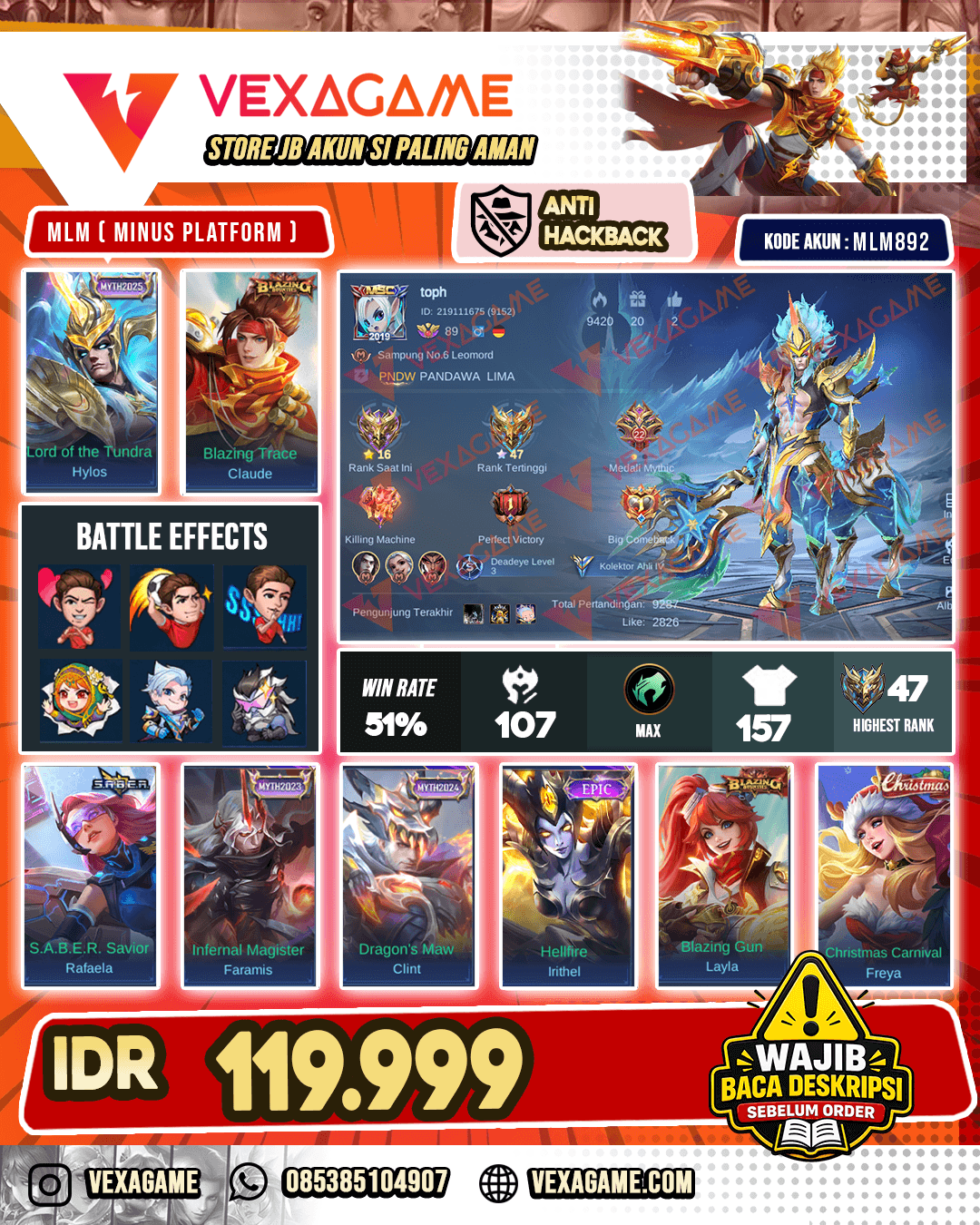 Hylos MYTH | Claude Blazing