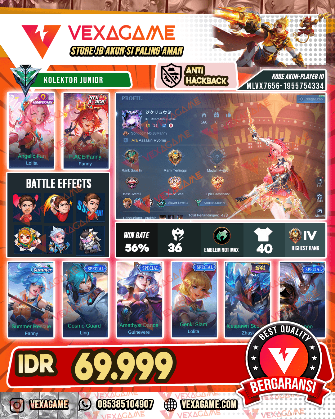 Akun Murah Harga Merakyat