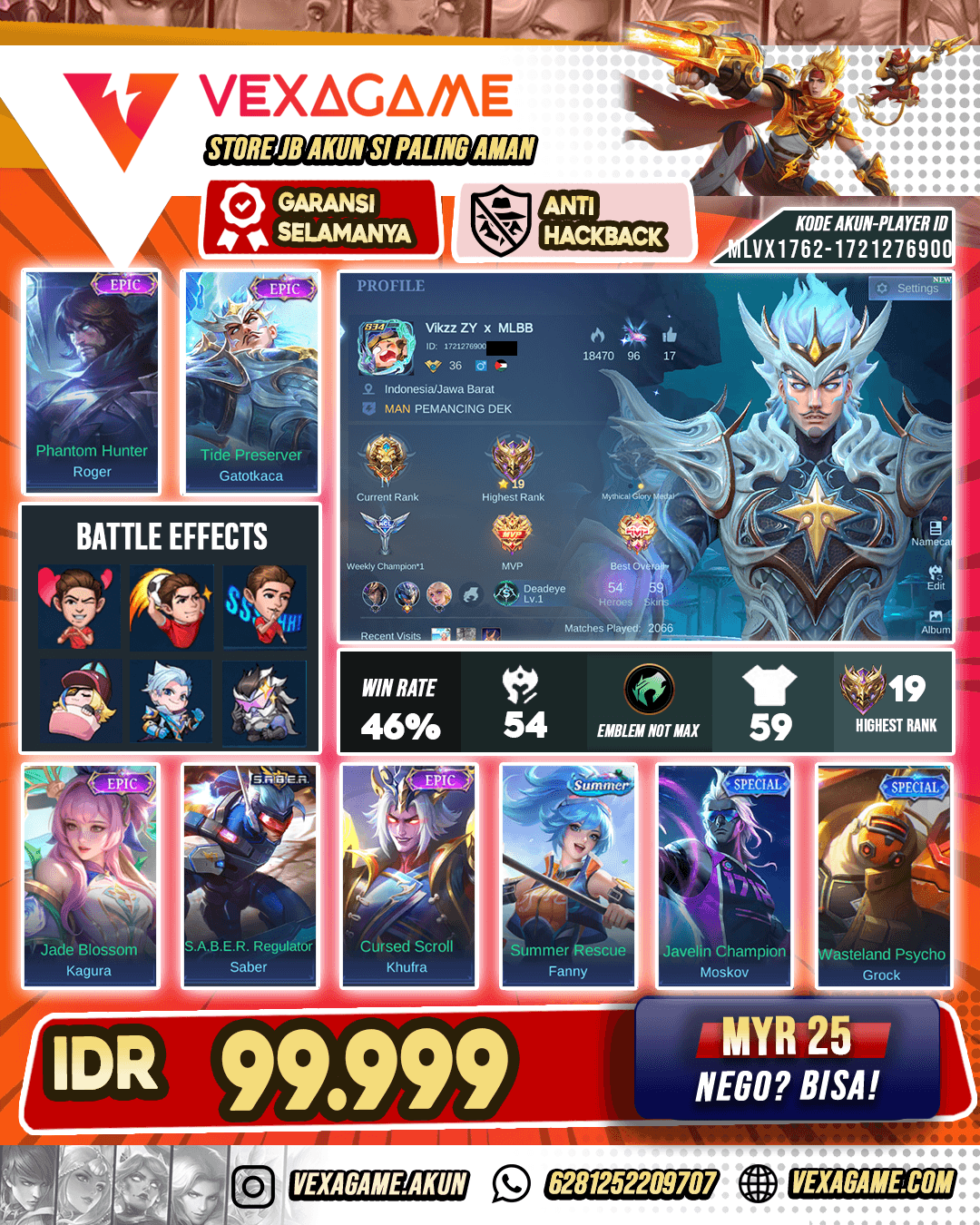 Gatotkaca Epic X Roger Epic