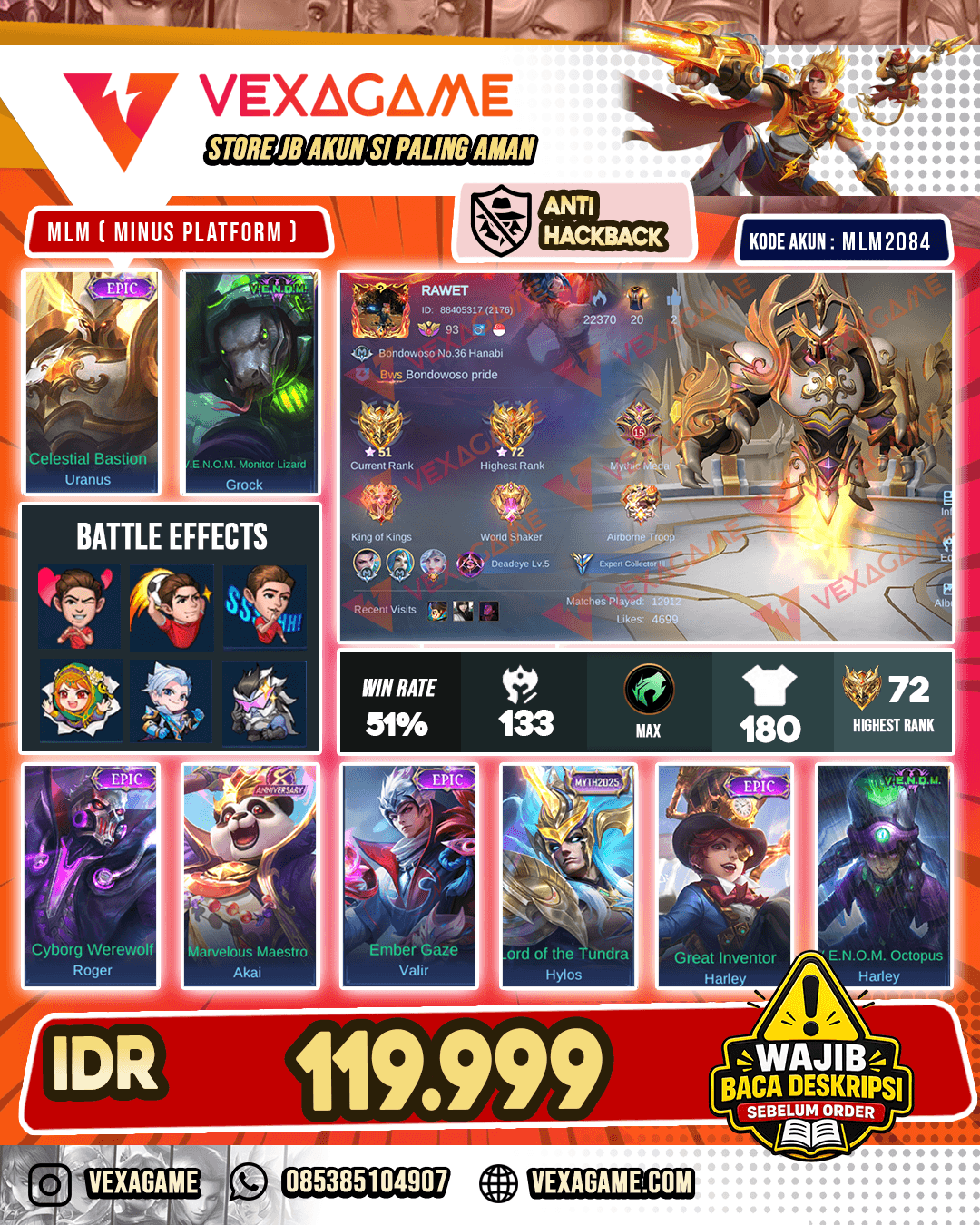 Uranus Epic | Grock Venom