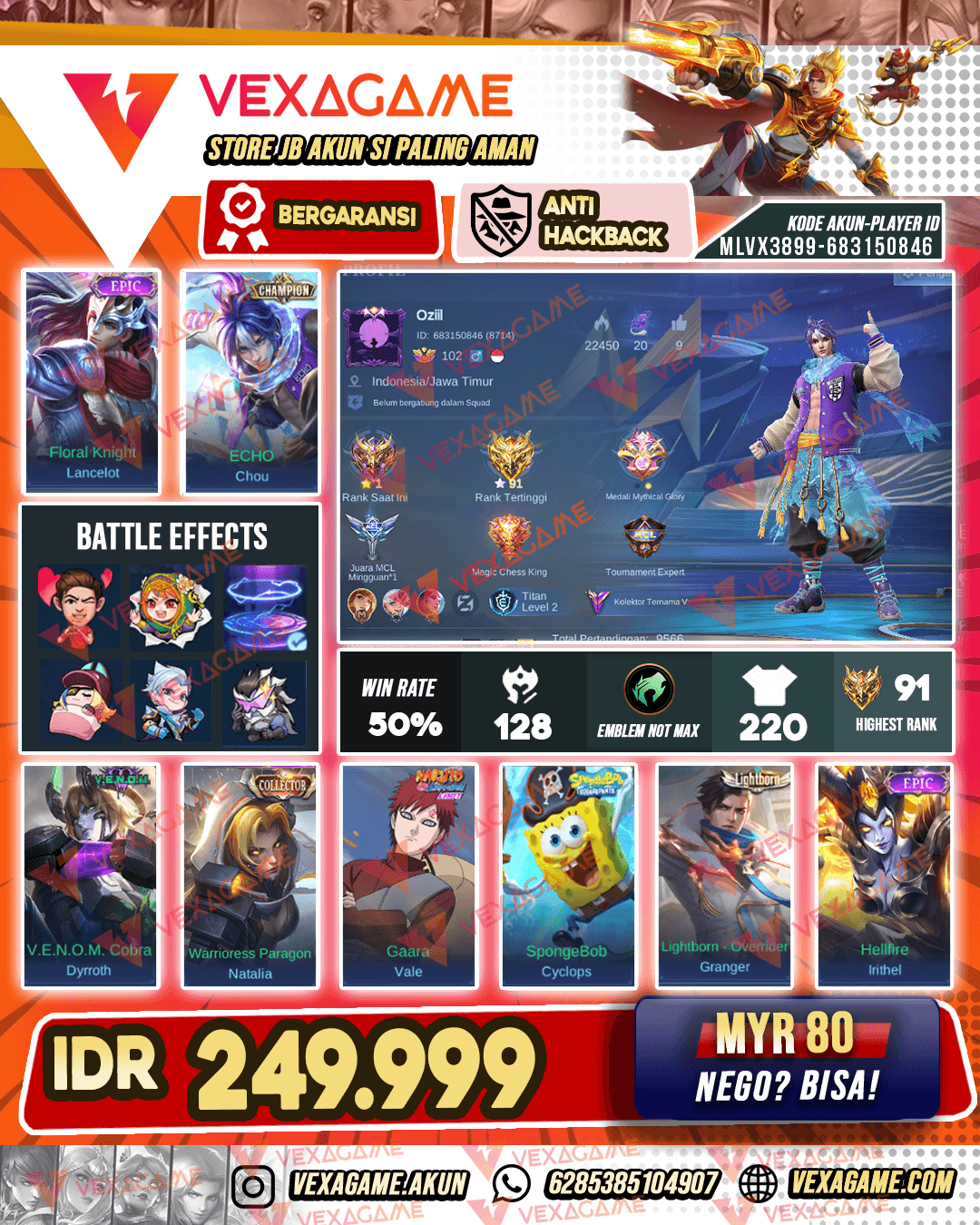 Chou Champion | Tas - Tas ON