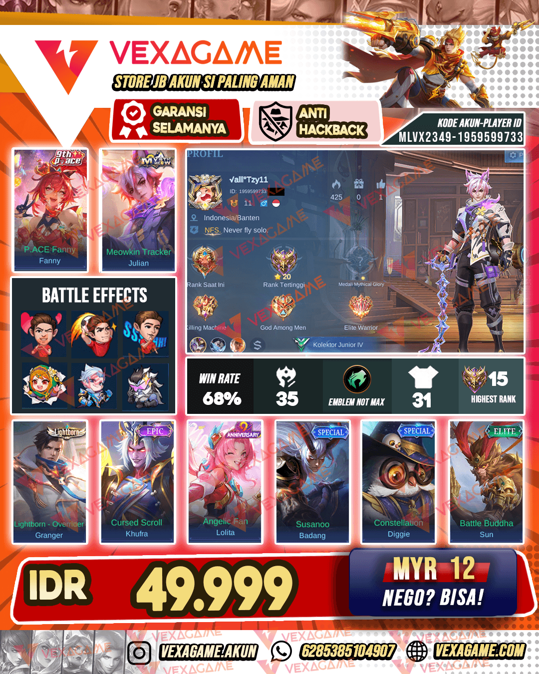 Akun Murah