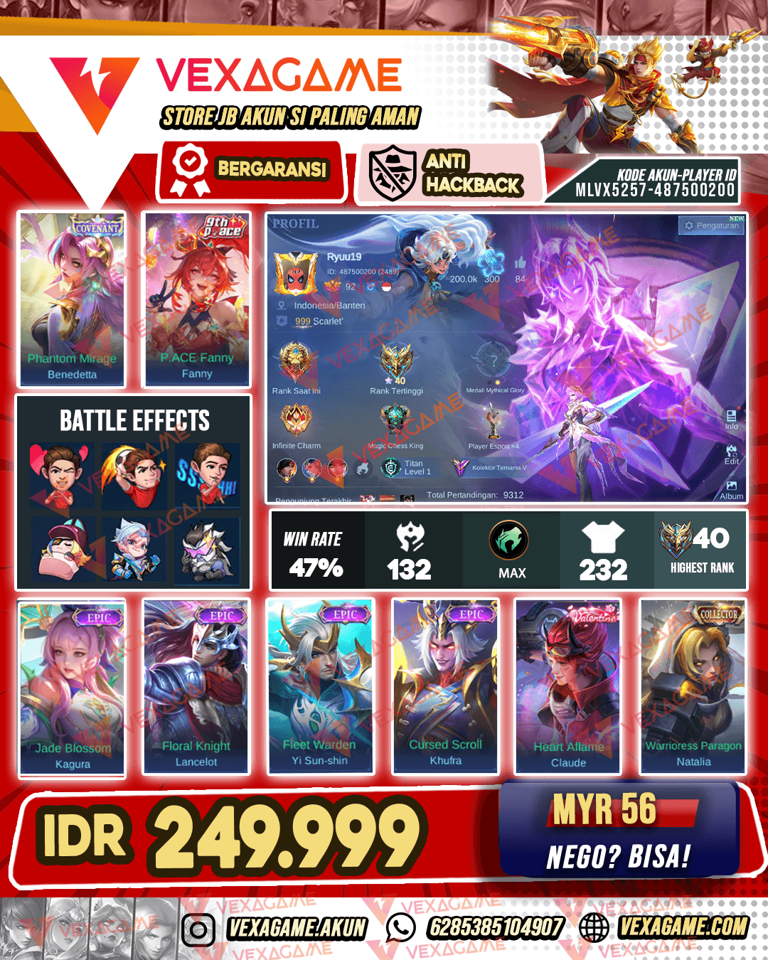 Benedetta Convenant | HERO + EMBLEM MAX