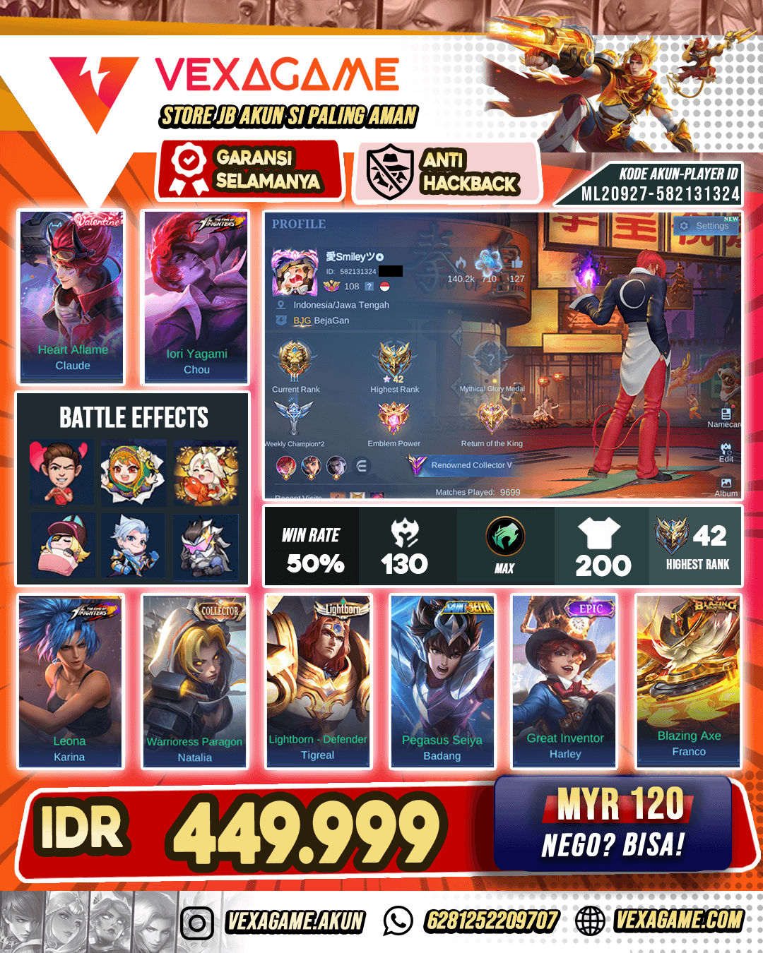 Chou KOF | Hero + Emblem MAX