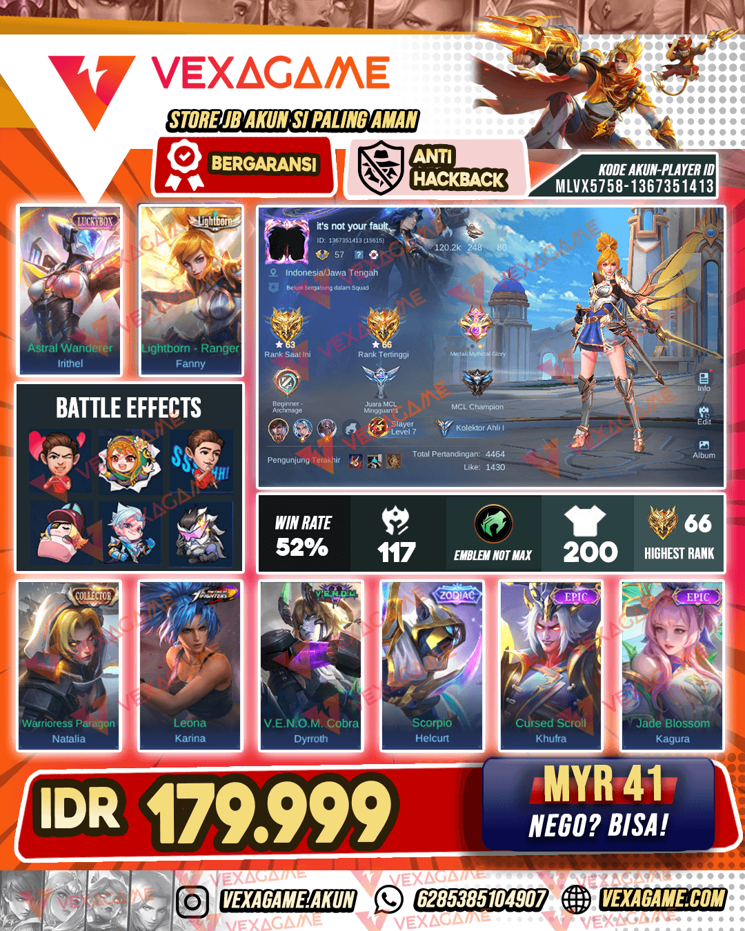 Fanny Lightborn | irithel Luckybox