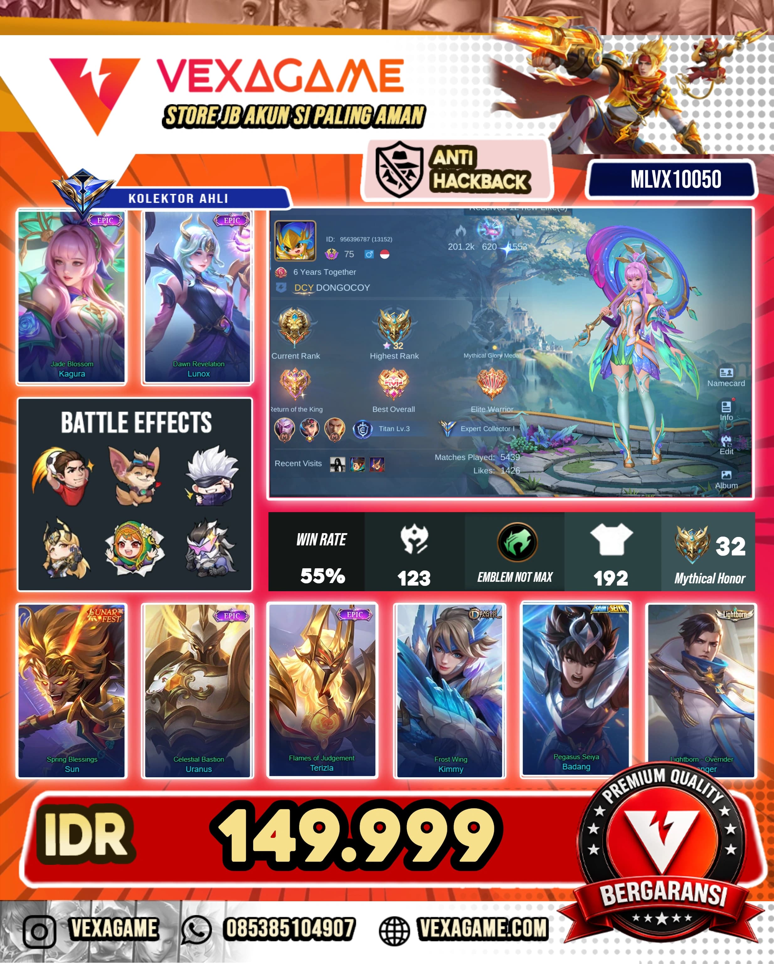 Kagura Epic | Lunox Epic