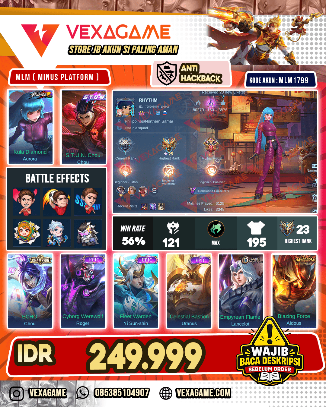 Aurora KOF | Chou STUN | Chou Champions