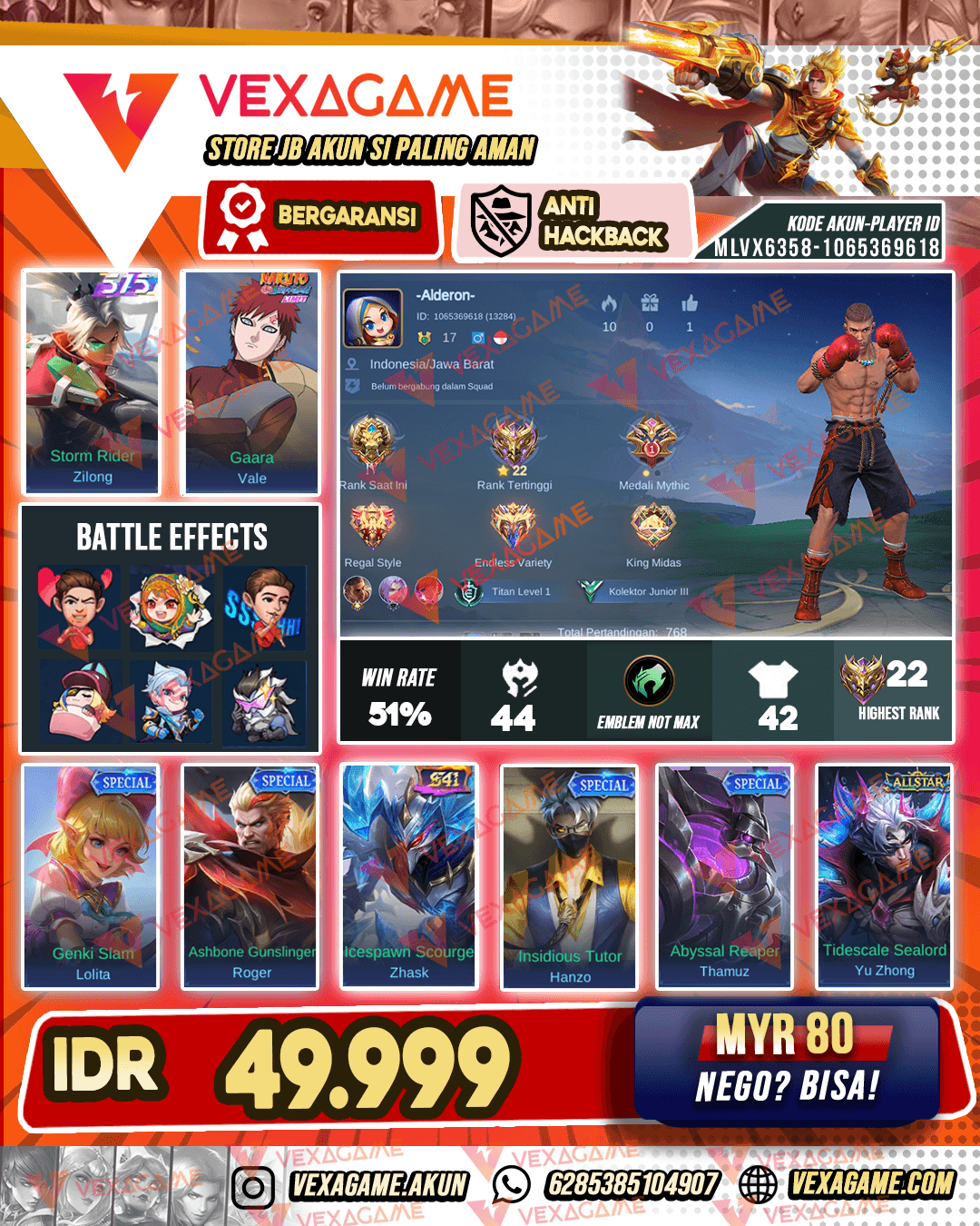 Akun Murah
