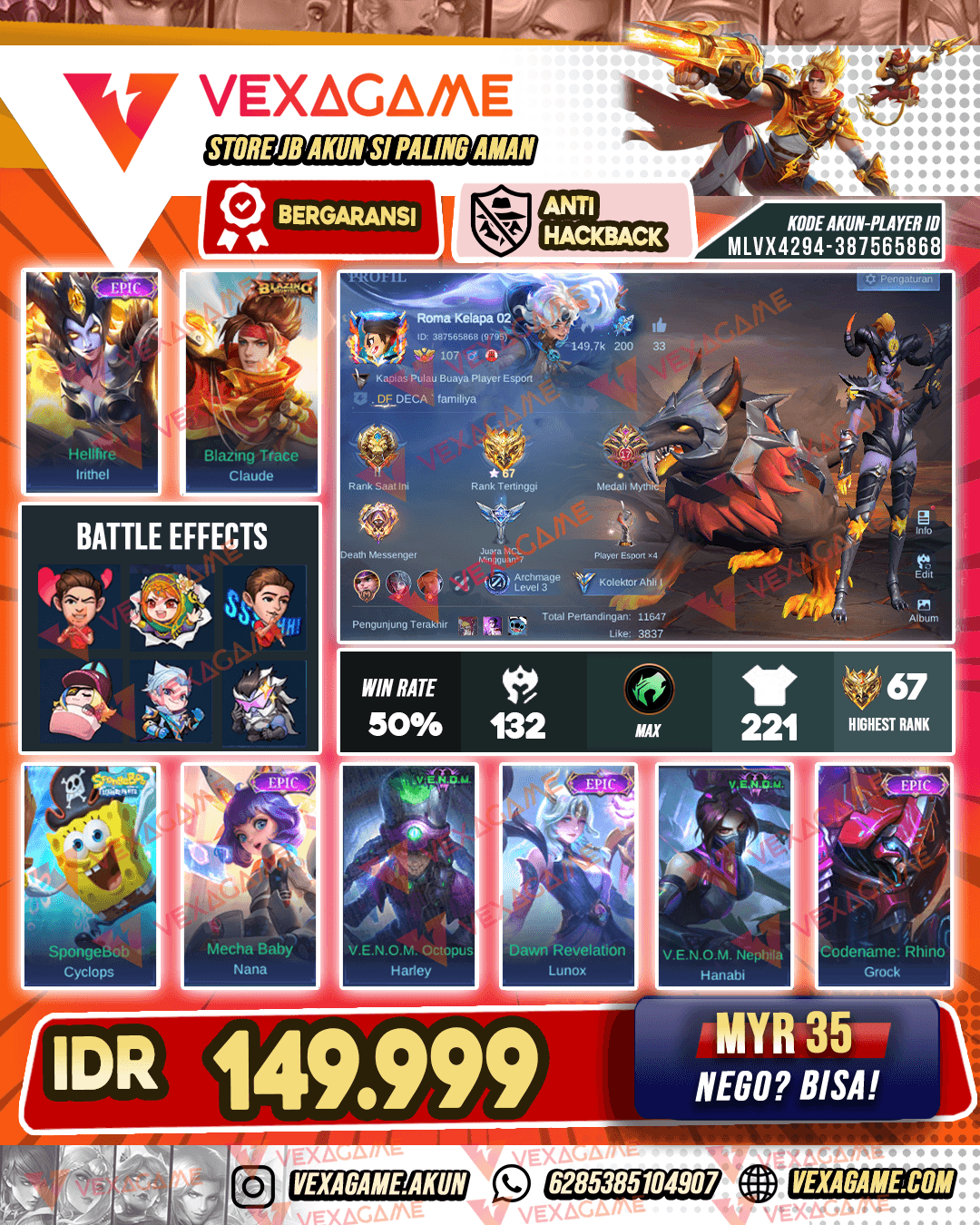 Irithel Epic | Claude Blazing