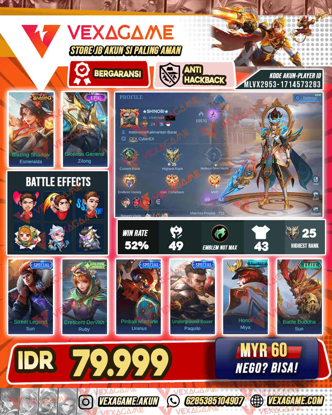 Akun Harga Pelajar