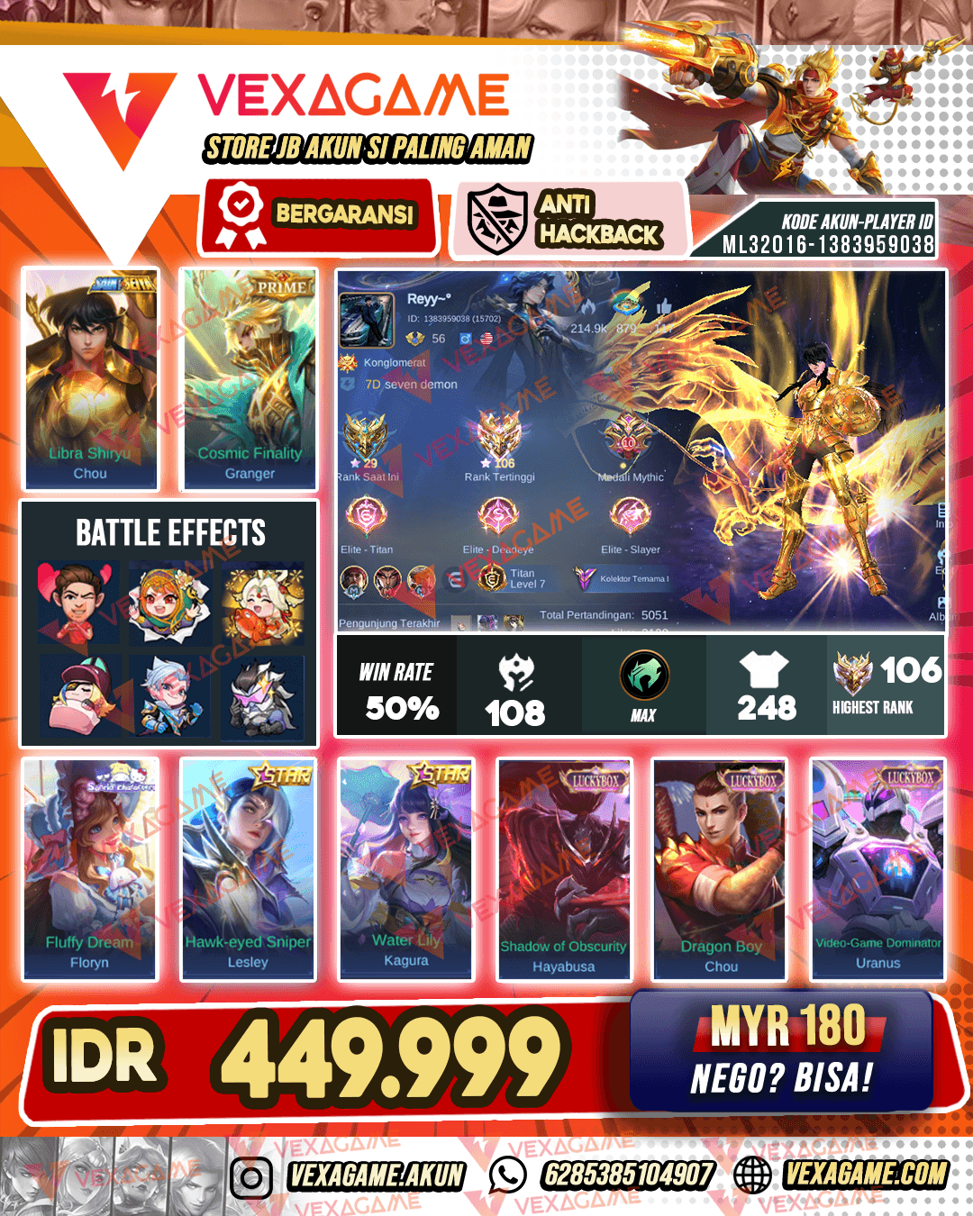 Chou Saint Saiya Gold | Ex Immortal