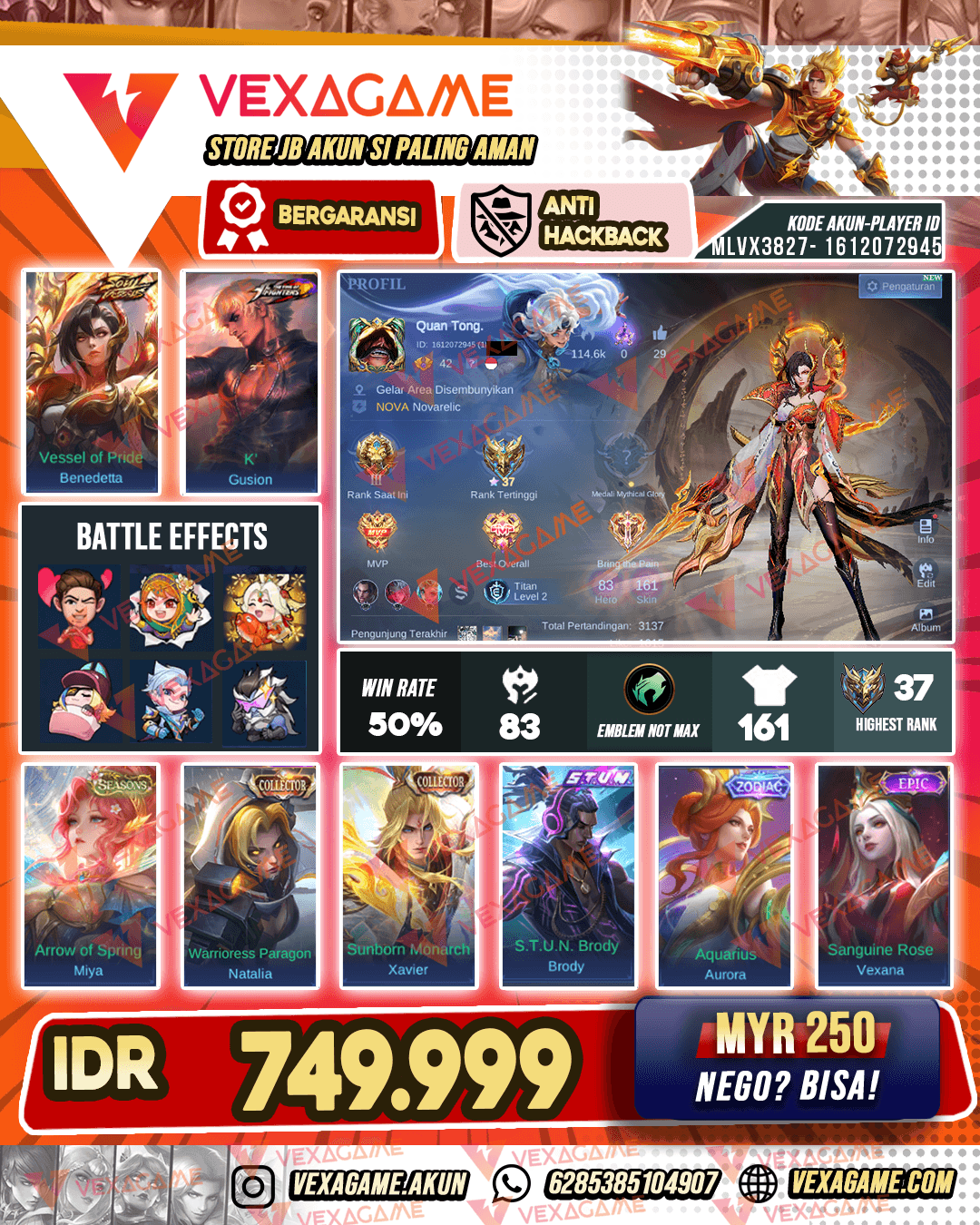 Benedetta Soul Vessel | GS KOF | Xavier CC