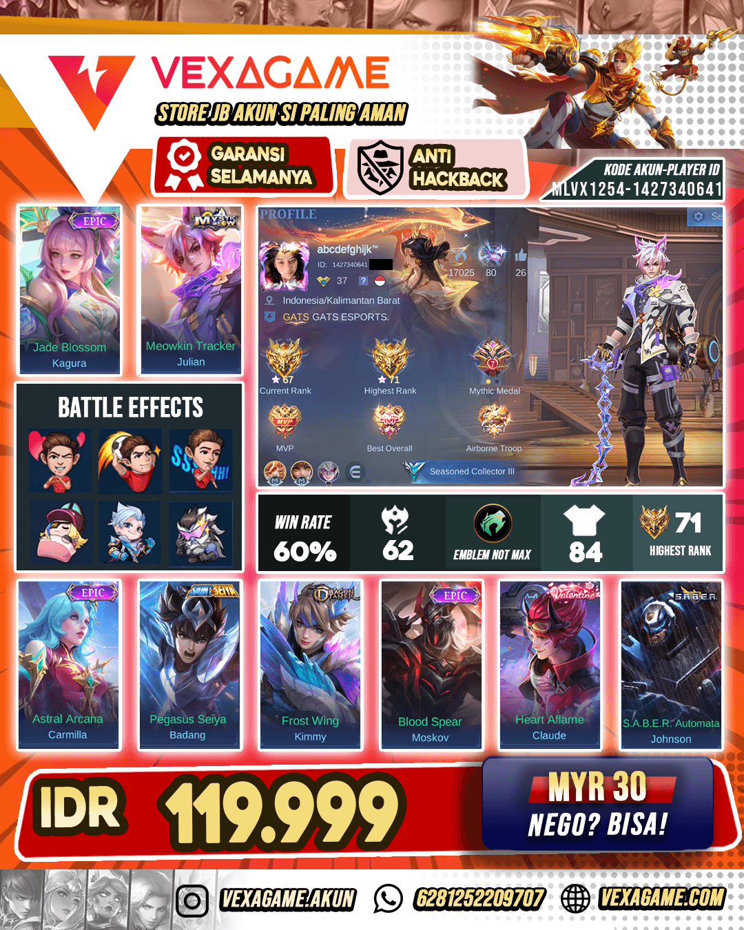 Julian Meow X Kagura Epic Ex Glory