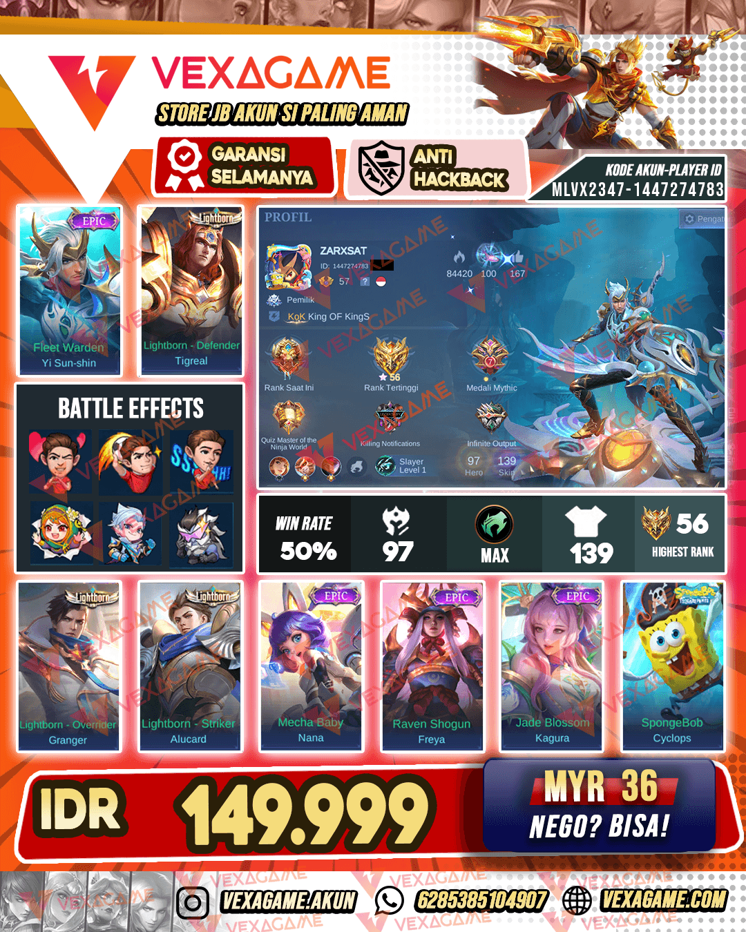 Yss Epic | 3 Lighborn