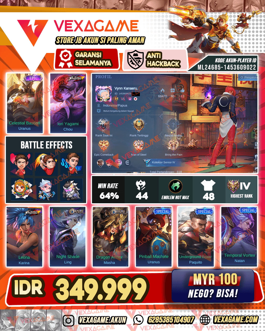 Chou KOF Polosan