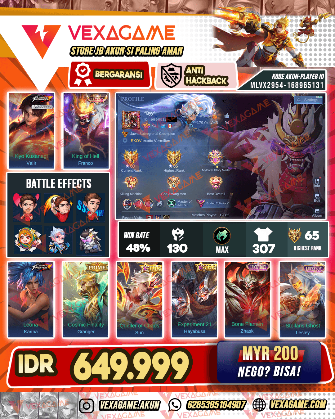 Franco Legend | Valir KOF