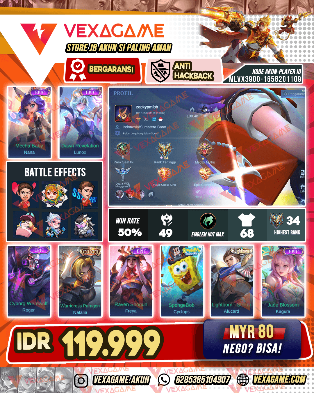 Akun Murah