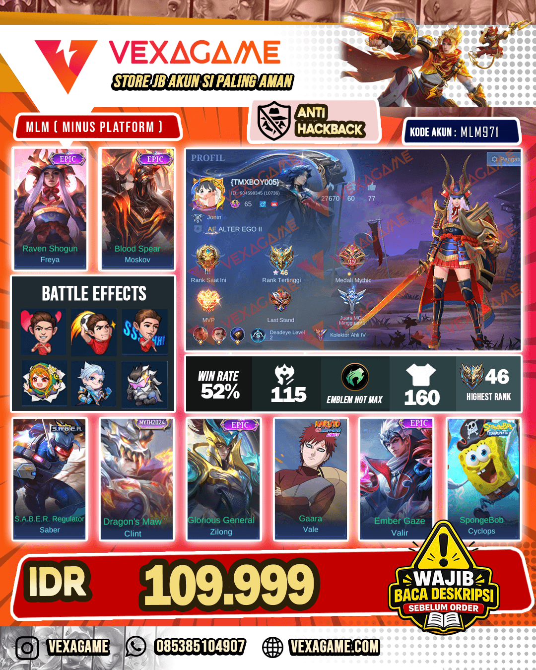 Freya Epic | Moskov Epic