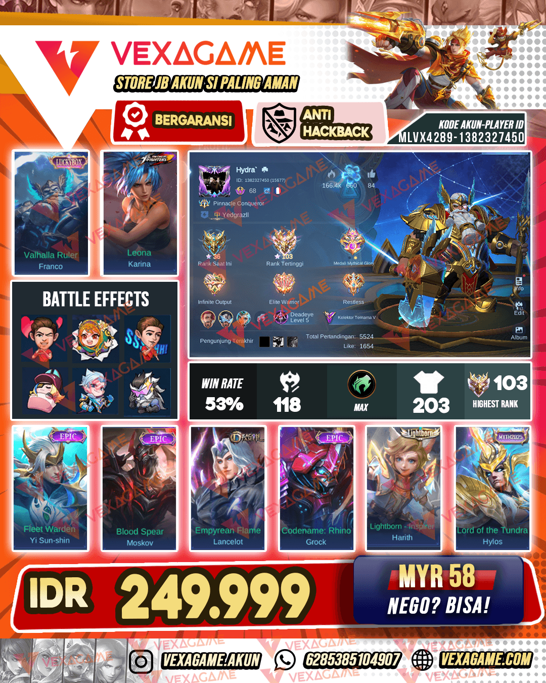 Franco Luckybox | Ex Immortal