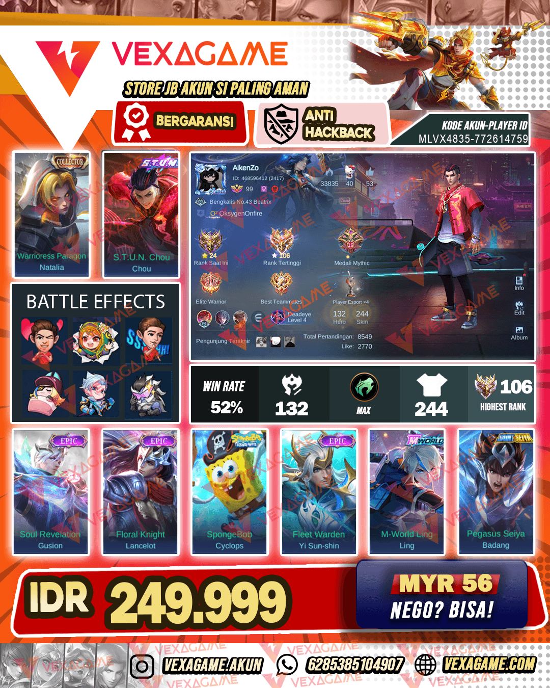 Chou Stun | Yss Epic