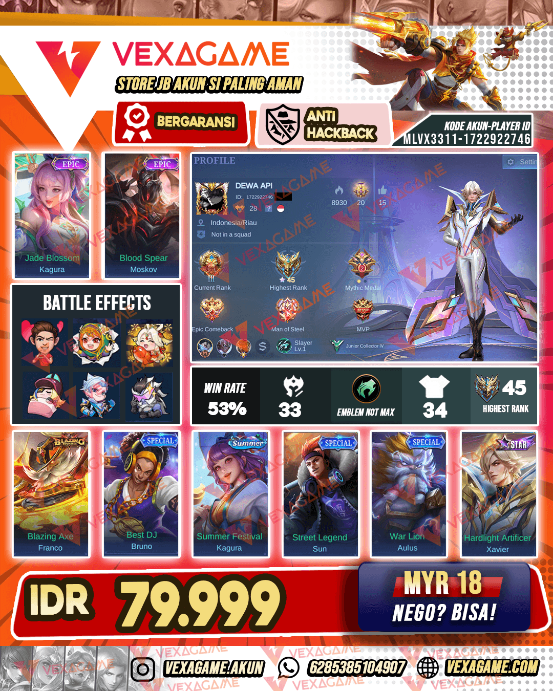 Moskov Epic X Kagura Epic