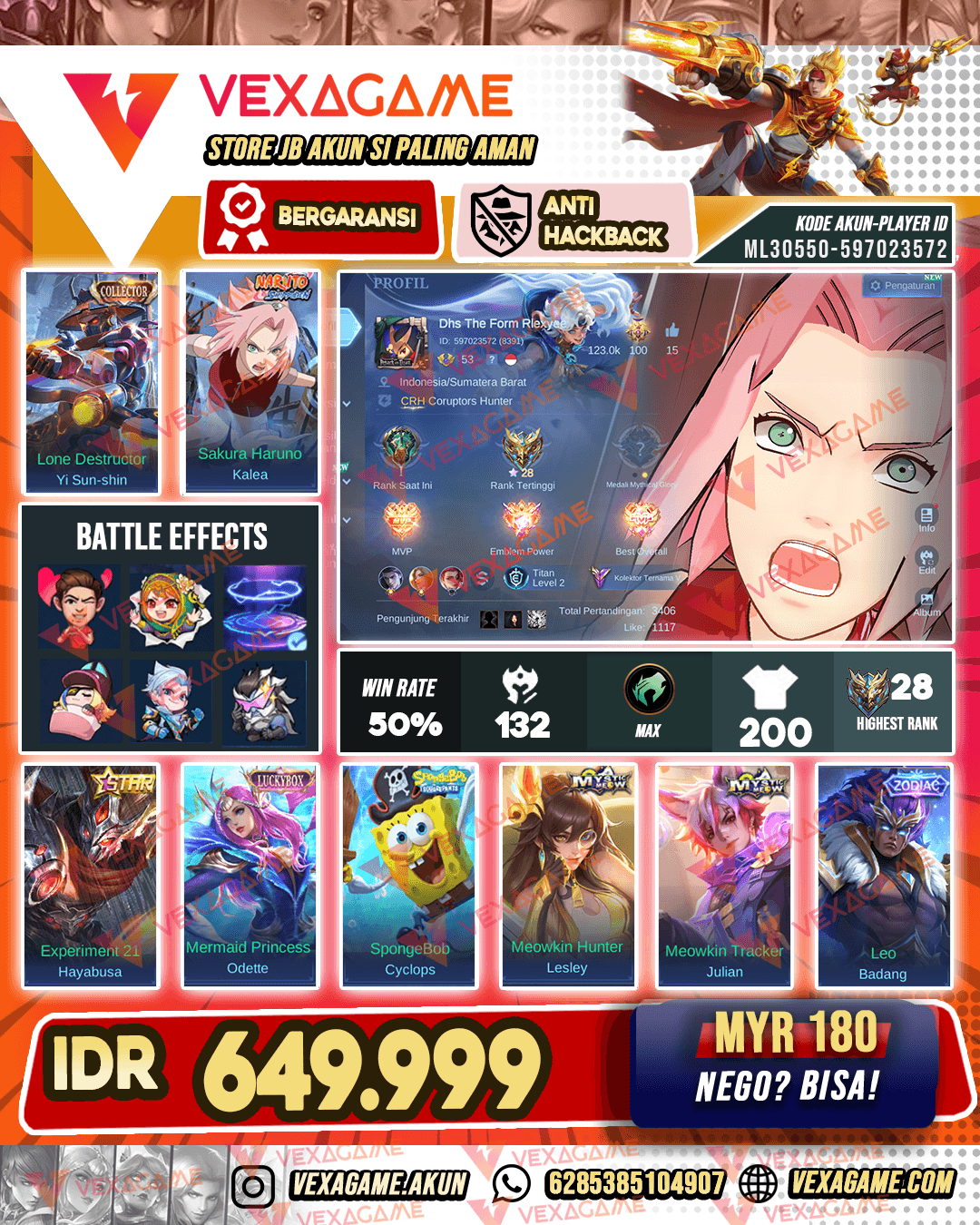 Kalea Sakura | YSS CC | Tas - Tas ON