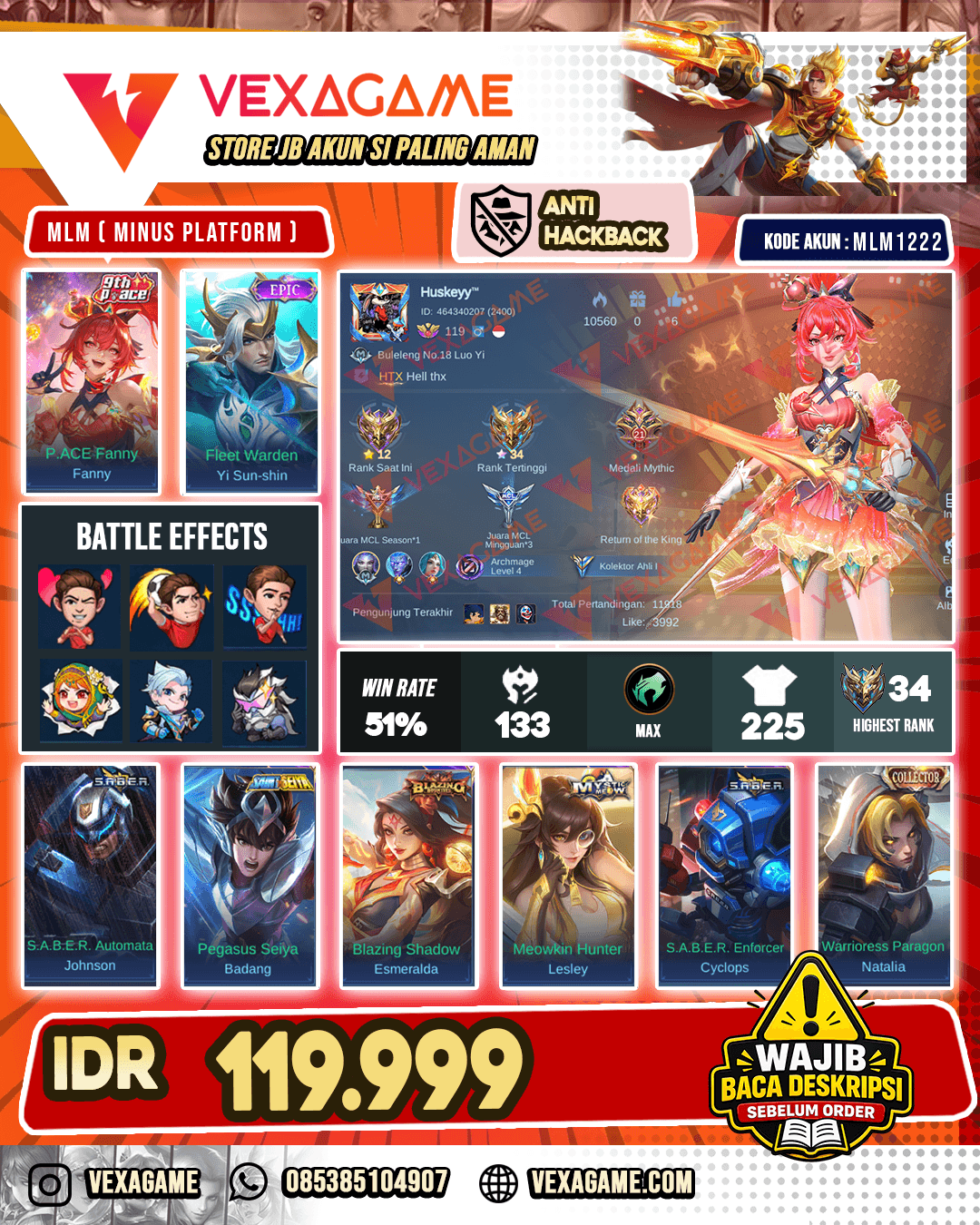 Fanny Pace | YSS Epic