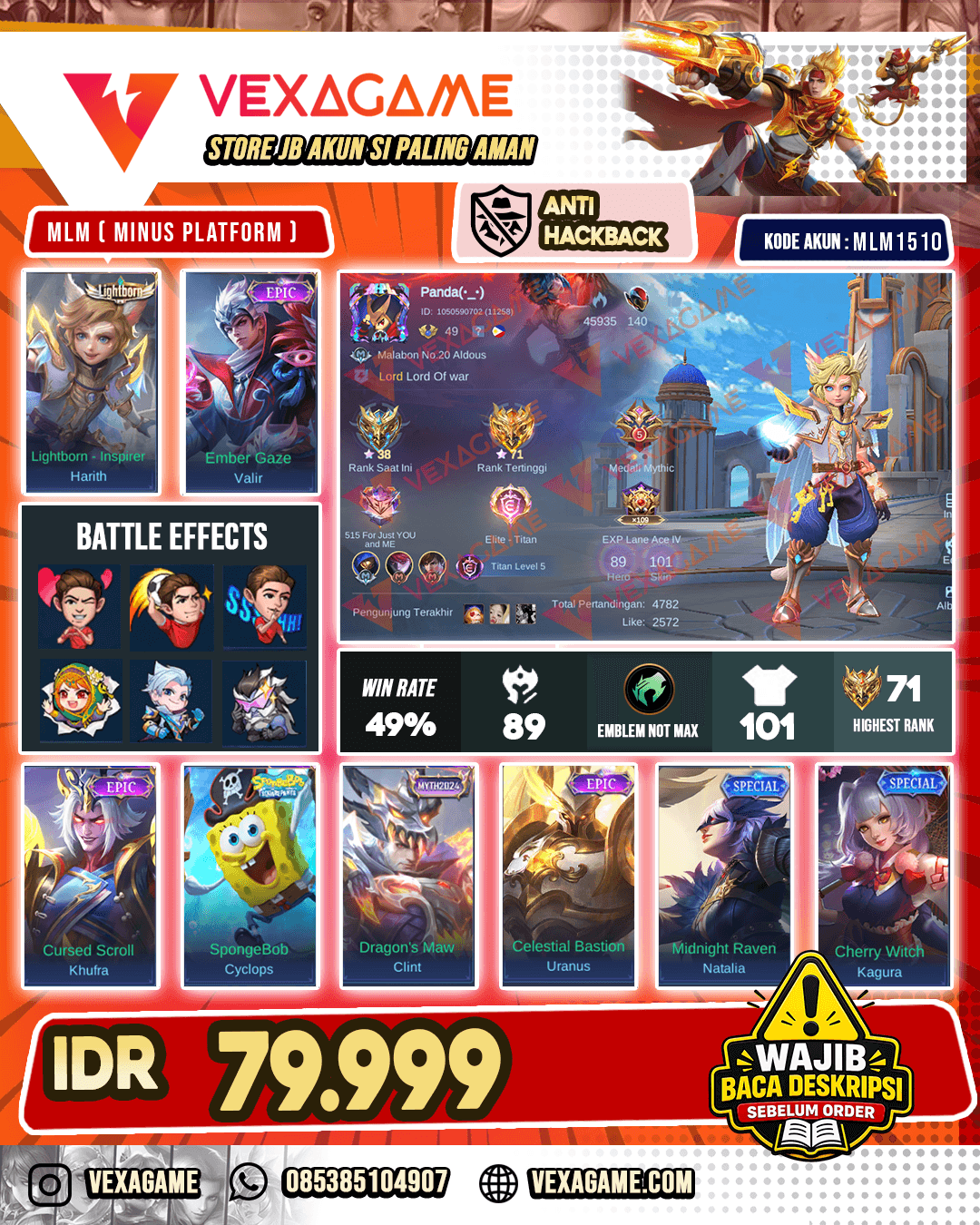 Harith Lightborn X Valir Epic