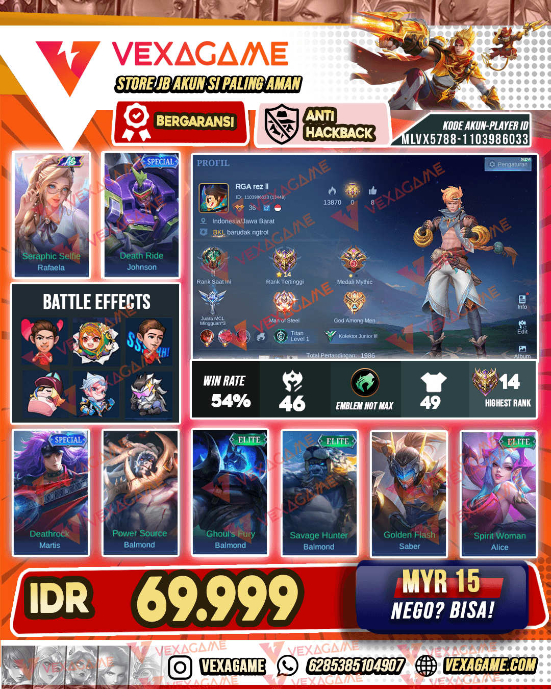 Akun Murah Budget Pelajar
