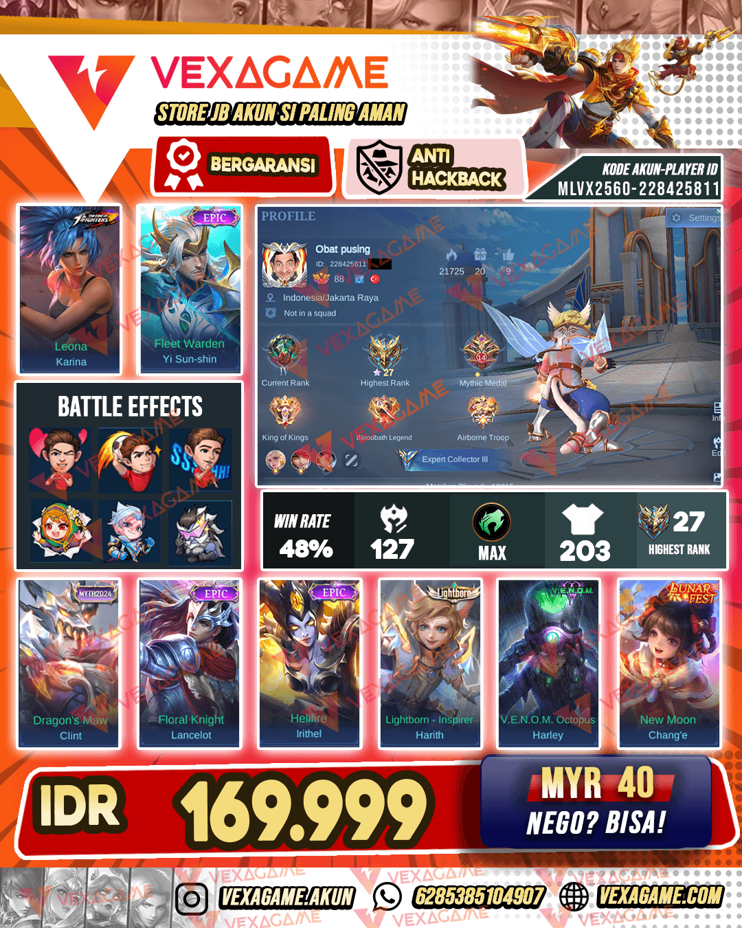 Karina KOF X Change Lunar Fest