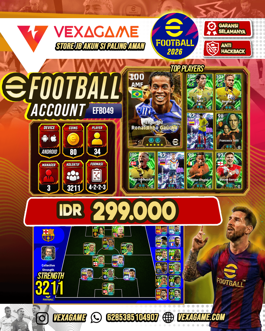 Trio Brazil | Totti - Epic limit | Ronaldinho - Epic limit | Neymar - epic limit | Kaka - Epic limit