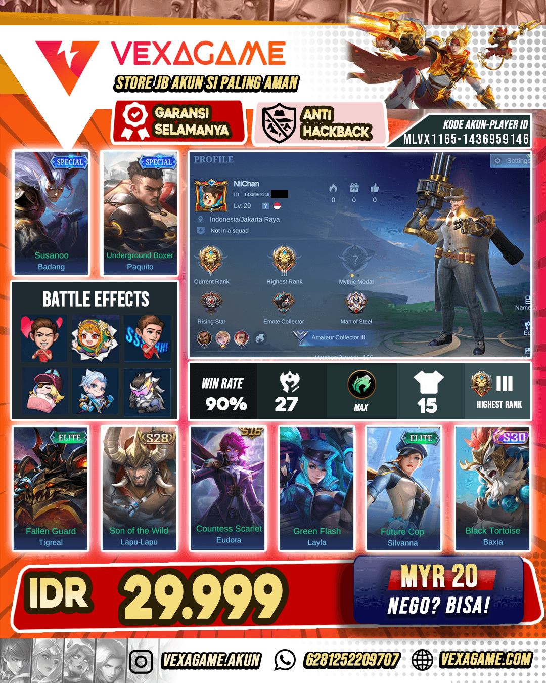 Akun Murah Banget