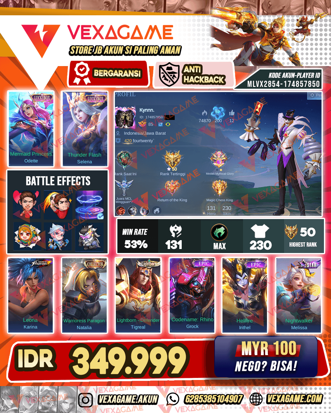 Kufra Starlight | 2 Luckybox | Tas - Tas ON
