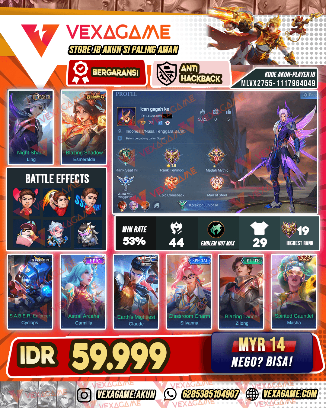 Akun Murah