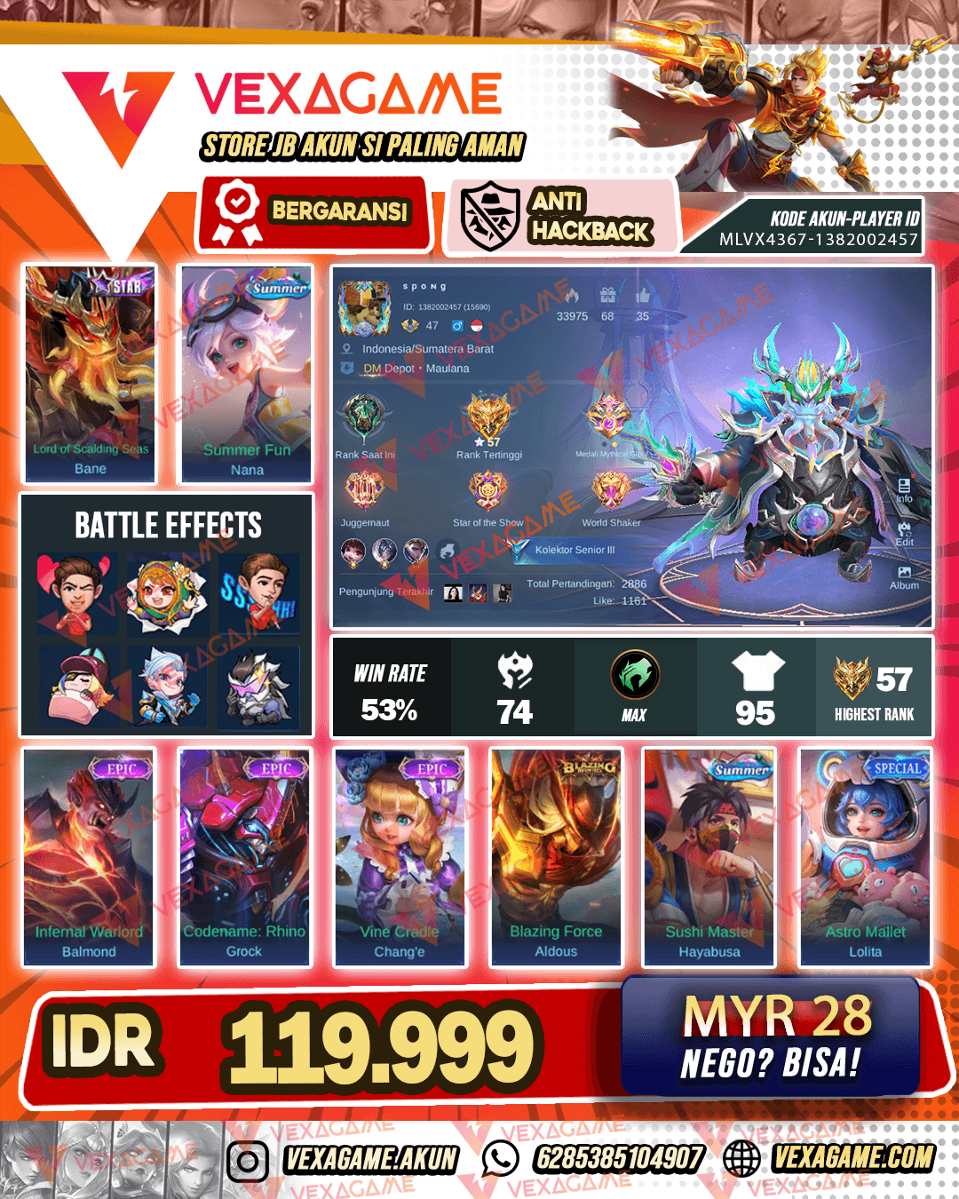 Bane Starlight | Nana Summer