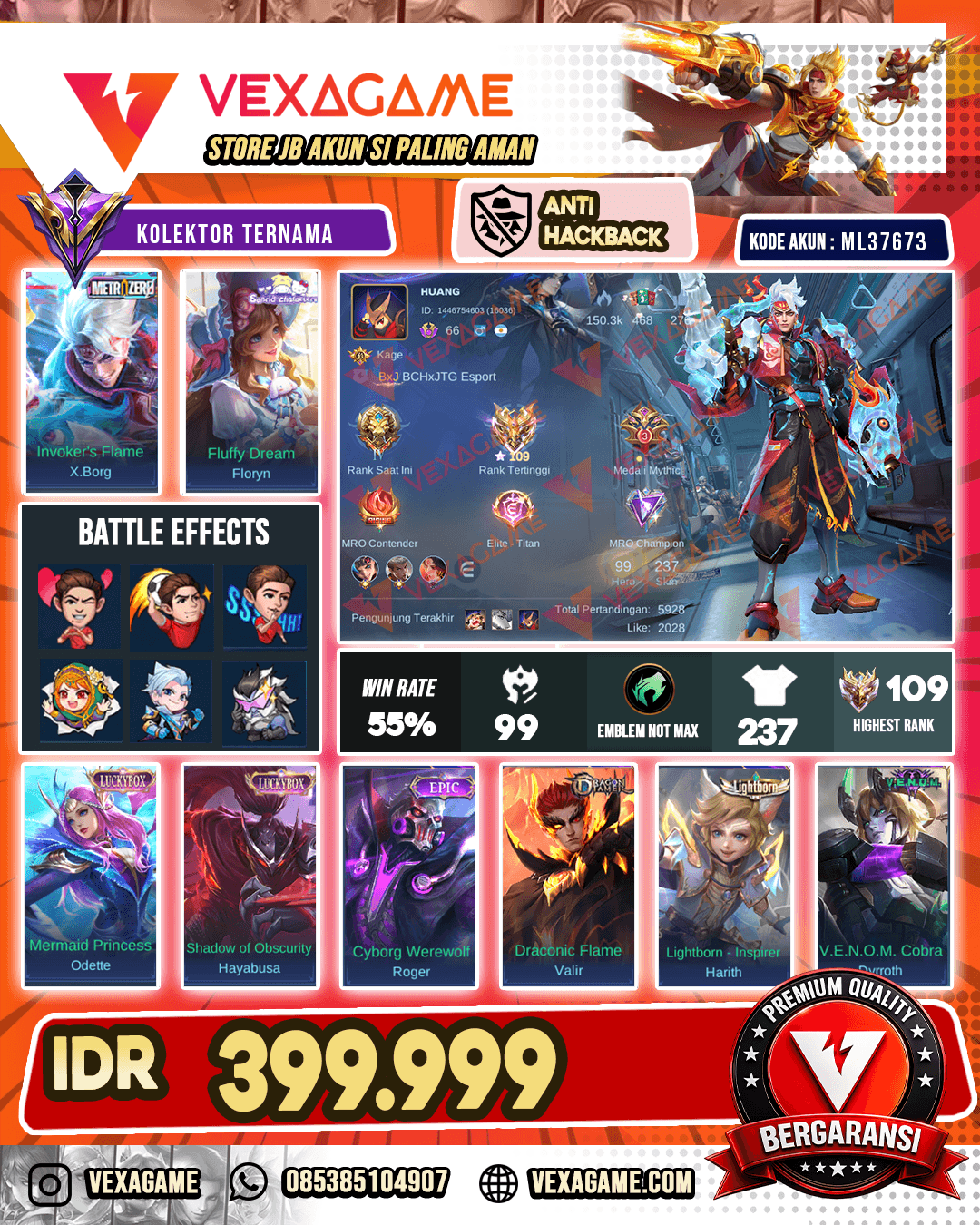X Borg Metro Zero | 2 Luckybox