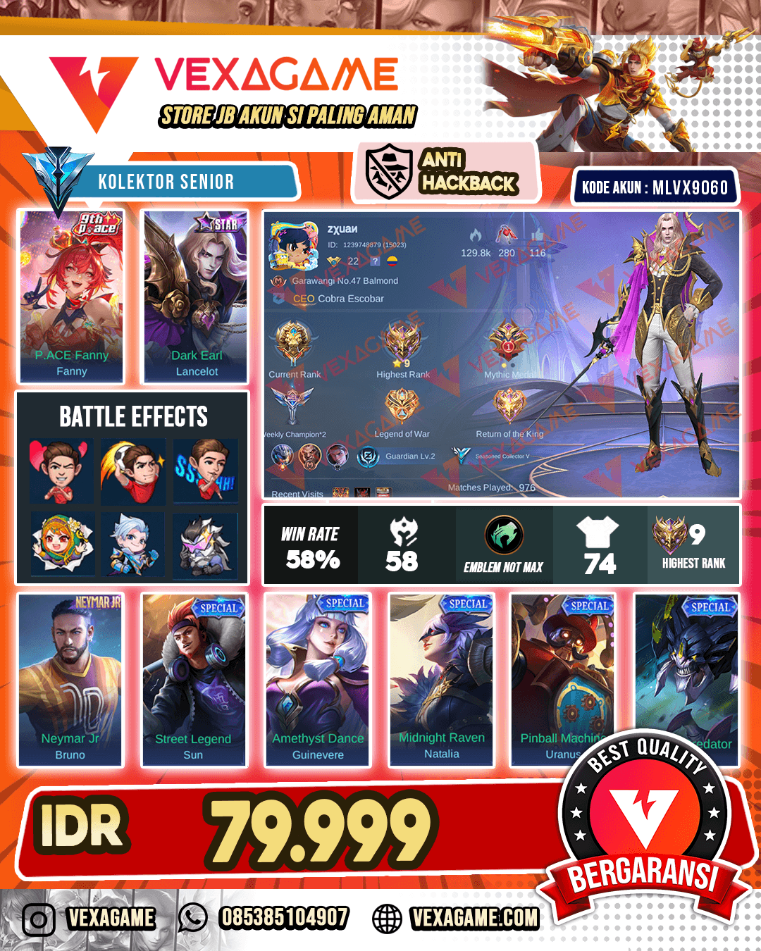 Lancelot Starlight | Fanny P Ace