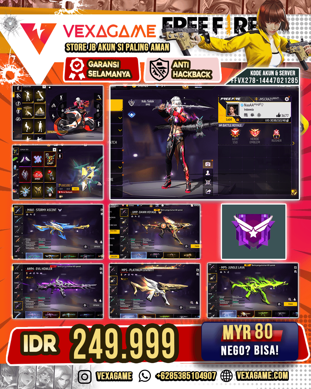 2 EVO | Vault 250++