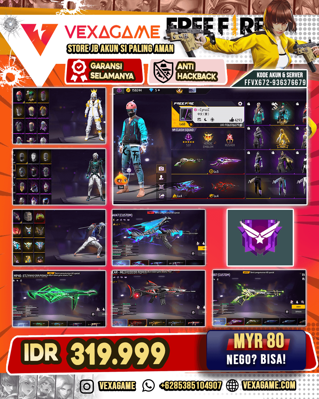 3 EVO | SG LUMUT | VAULT 400++