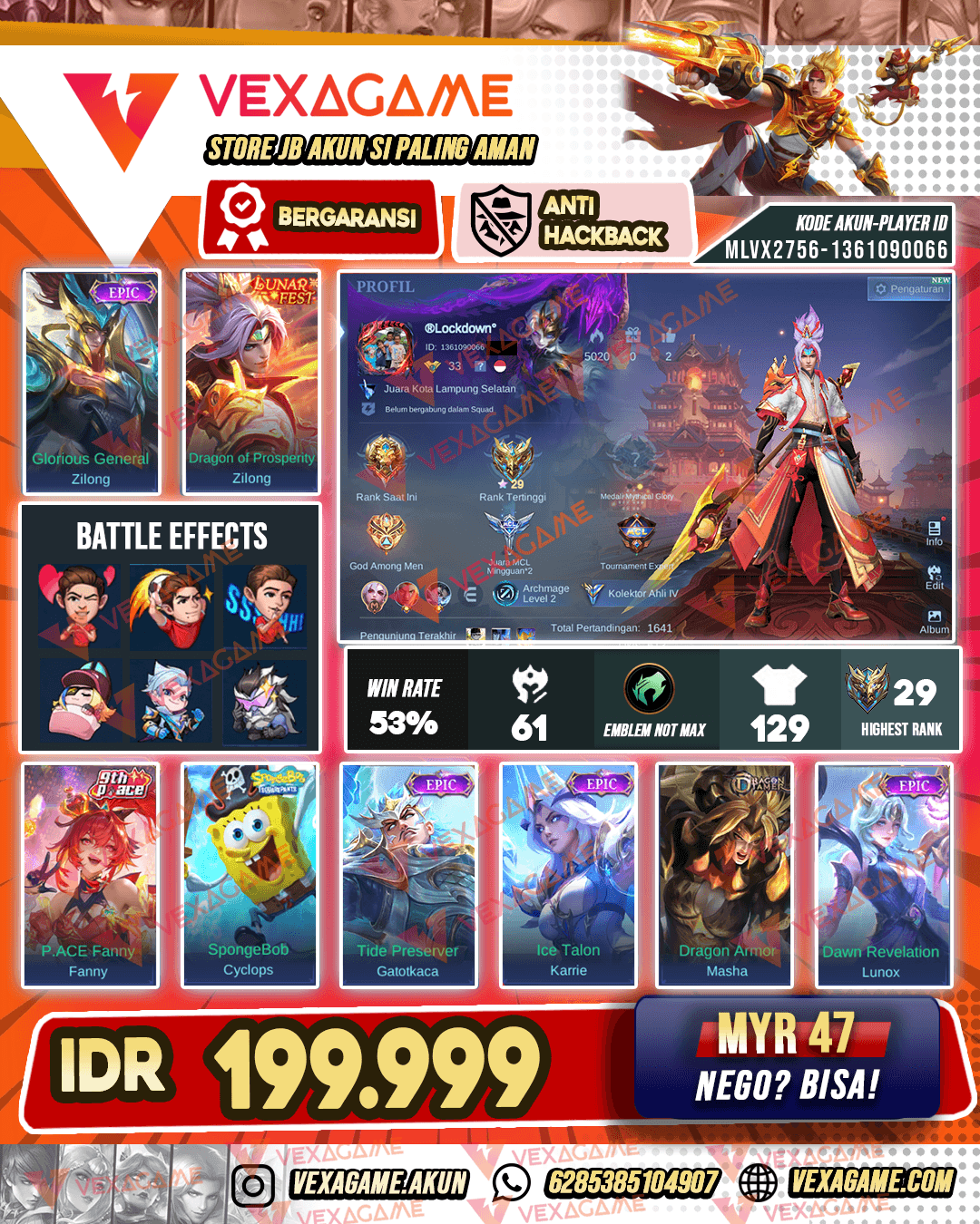 ZIlong Lunar Fest | Granger M7