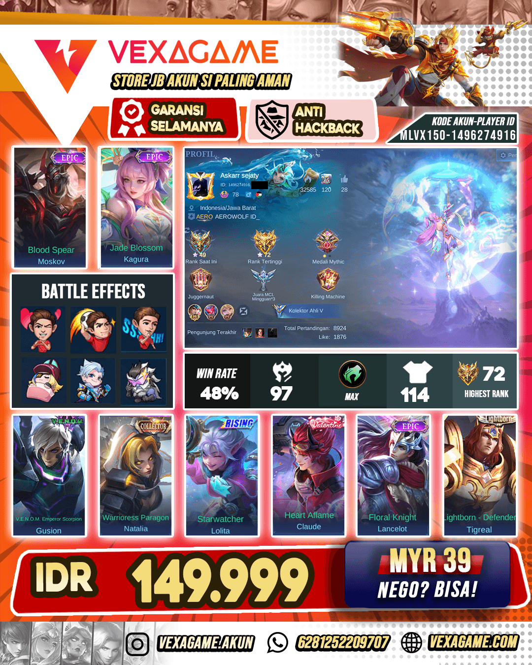 Kagura Epic Murah
