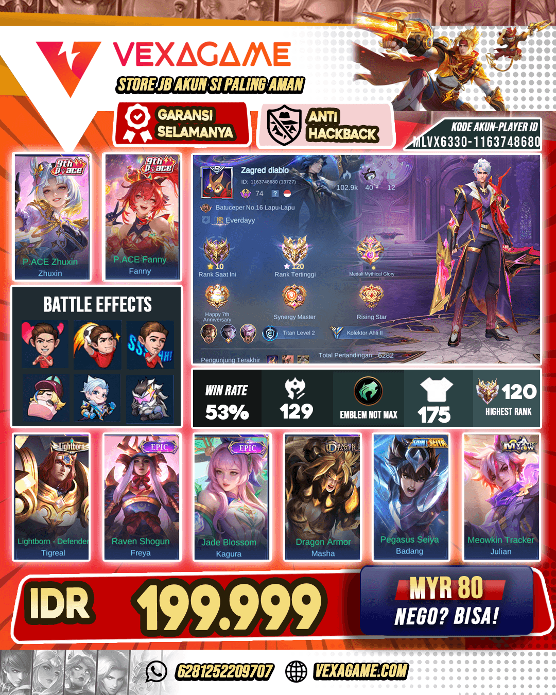 Granger Valentine | Zhuxin P Ace | Ex Immo