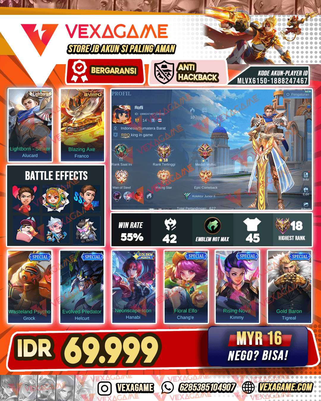 Akun Murah Harga Pelajar