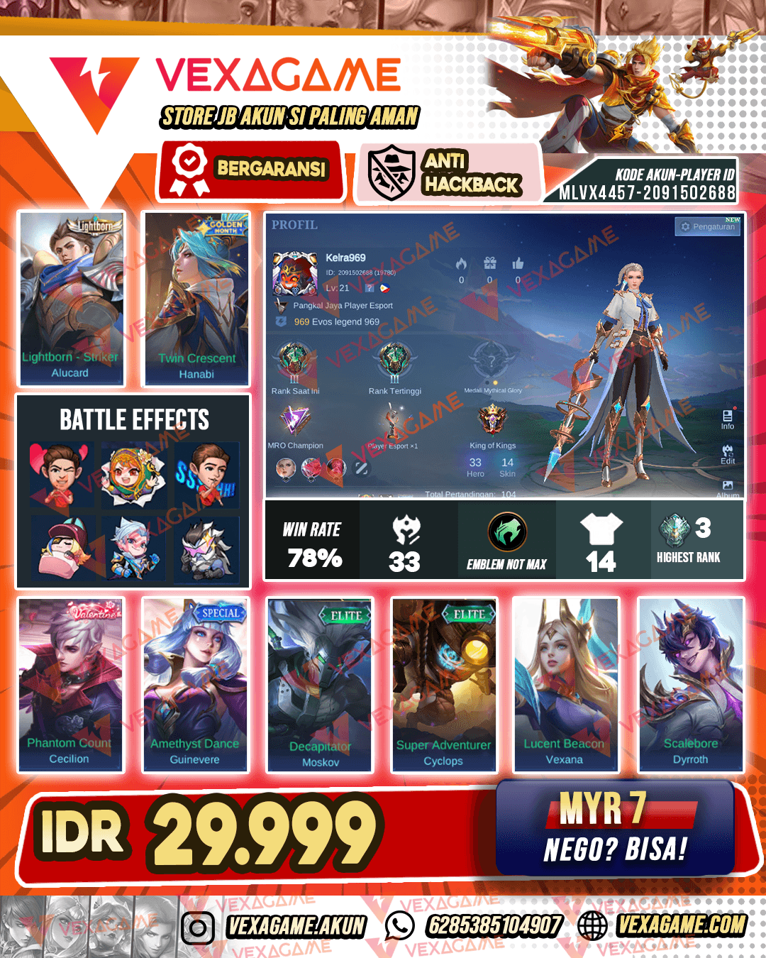 Akun Murah Harga Pelajar