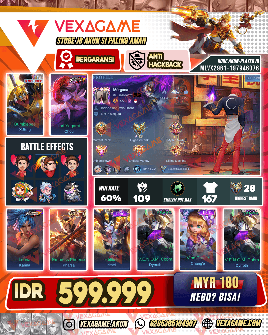 Chou KOF| Parsha CC | X Borg Transformer