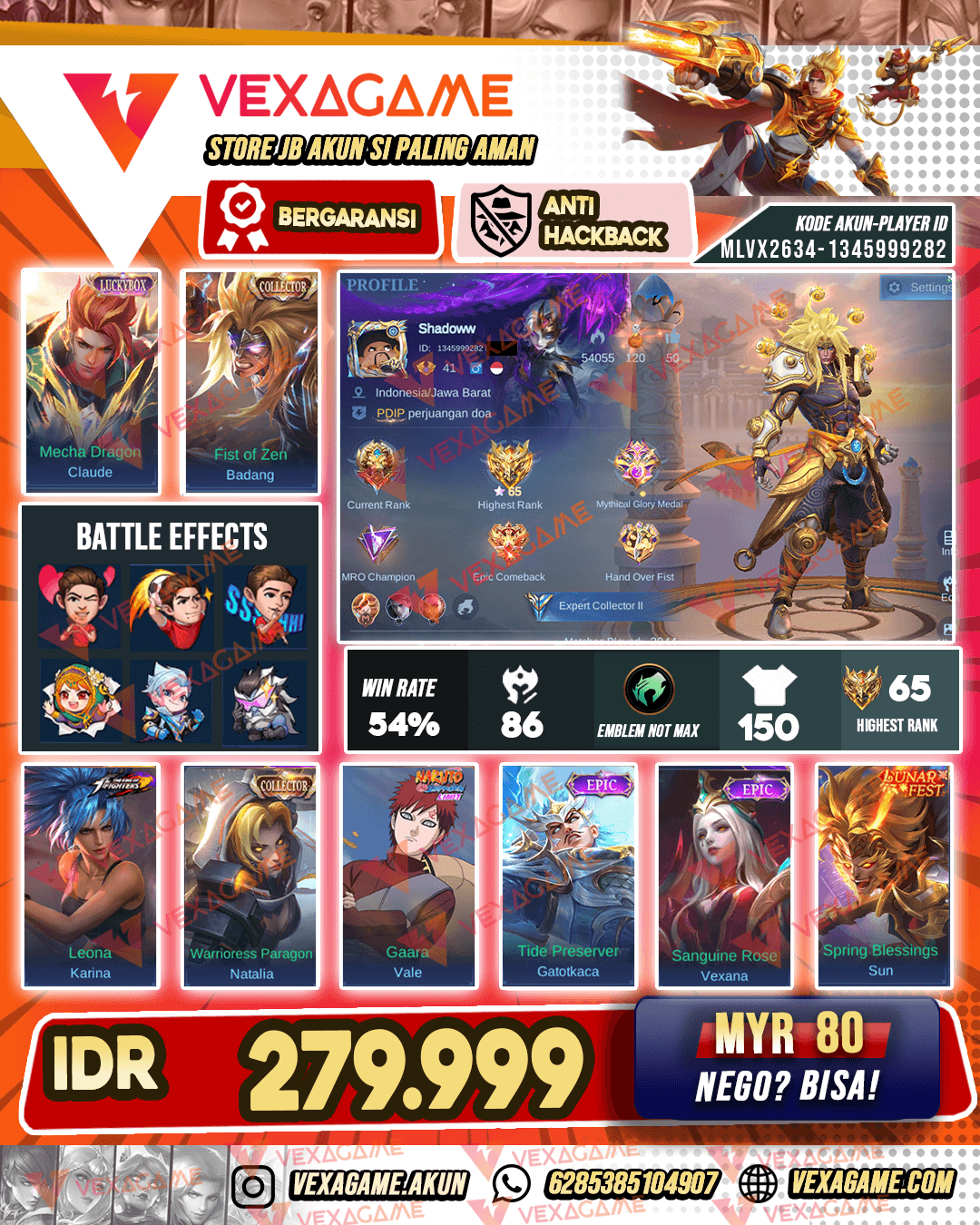 Badang Collector | Claude Luckybox