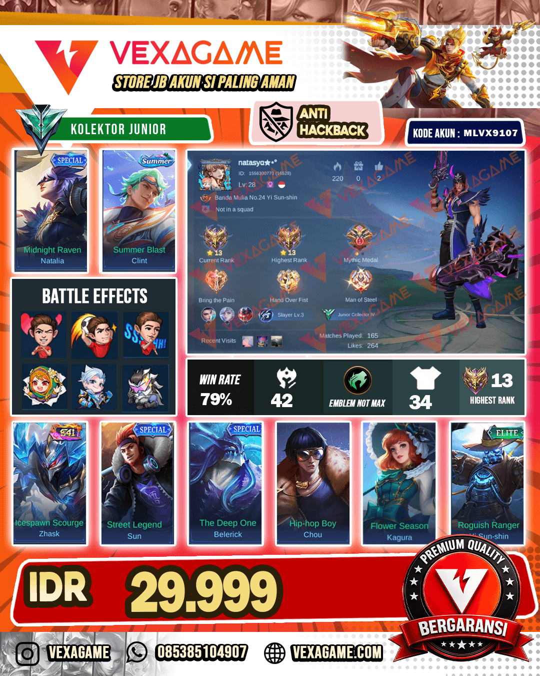Akun Murah Harga Pelajar