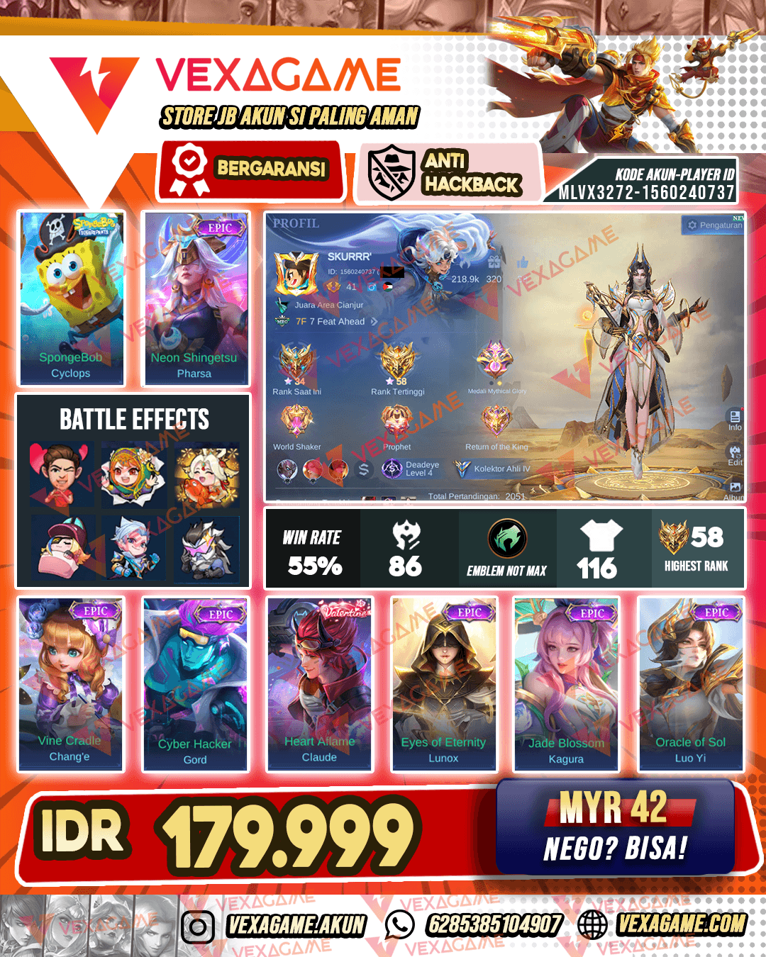 Cyclops Spongebob X Pharsa Epic